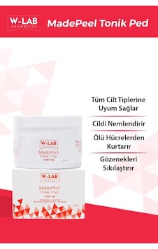 W-Lab Cosmetics Madepeel Tonic Ped 40'lı W-Lab Cosmetics Madepeel Tonic Ped 40'lı