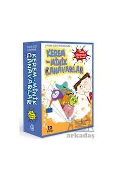 Kerem İle Minik Canavarlar - Tüm Maceralar Bir Arada 12 Kitap İş Bankası Kültür Yayınları