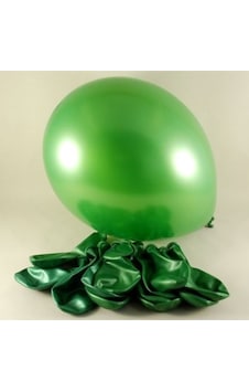 Yeşil Renkli Metalik 12 Li Balon Seti Yeşil Renkli Metalik 12 Li Balon Seti