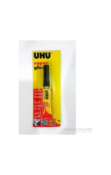 Uhu Japon Yapıştırıcı Süper Glue Jumbo 3 Gr 12 Li Kartela Uhu42400 Uhu Japon Yapıştırıcı Süper Glue Jumbo 3 Gr 12 Li Kartela Uhu42400
