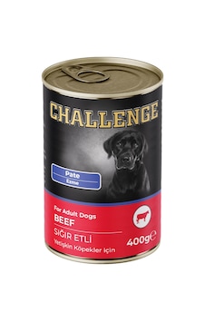 Challenge Pate Sığır Etli Yetişkin Köpek Konservesi 400 G Challenge Pate Sığır Etli Yetişkin Köpek Konservesi 400 G