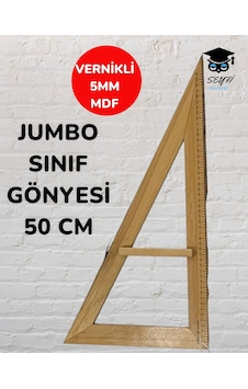 Jumbo Sınıf Gönyesi 50 Cm Dev Gönye Çok Renkli Jumbo Sınıf Gönyesi 50 Cm Dev Gönye Çok Renkli