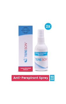 Tereson El Ayak ve Koltuk Altı Terleme Sprey 2 x 50 ML Tereson El Ayak ve Koltuk Altı Terleme Sprey 2 x 50 ML