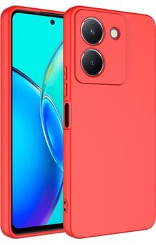 Vivo Y36 4g Kılıf Zore Mara Lansman Kapak Kırmızı Vivo Y36 4g Kılıf Zore Mara Lansman Kapak Kırmızı