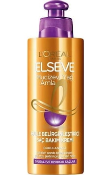 L'oréal Paris Elseve Mucizevi Amla Yağı Bukle Belirginleştirici Saç Bakım Kremi L'oréal Paris Elseve Mucizevi Amla Yağı Bukle Belirginleştirici Saç Bakım Kremi