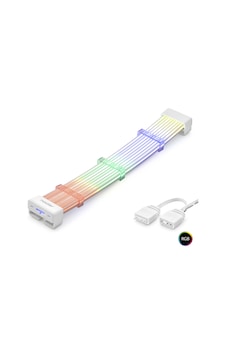 2x8 Pin Argb Pcie Gpu Güç Uzatma Kablosu Bükülebilir 3 Mm 44 Led Beyaz Nd2802a 01d08 2x8 Pin Argb Pcie Gpu Güç Uzatma Kablosu Bükülebilir 3 Mm 44 Led Beyaz Nd2802a 01d08