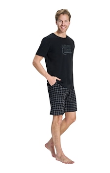 Over Sleep By Poleren Over Sleep 2382 Erkek Süprem Şort Yazlık Takım S-m-l-xl Siyah Over Sleep By Poleren Over Sleep 2382 Erkek Süprem Şort Yazlık Takım S-m-l-xl Siyah