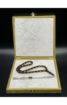 Onurlu Tesbihane Çift Renk Beyrut Tesbih Sarı 7x11 Mm Kapsül Kesim Erkek Tesbihi Gümüş Onurlu Tesbihane Çift Renk Beyrut Tesbih Sarı 7x11 Mm Kapsül Kesim Erkek Tesbihi Gümüş