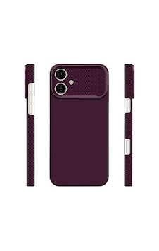 İphone 17 Uyumlu Kılıf M-safe Şarj Özellikli Zore Paris Zerre Sert Pc Kapak Derin Mor İphone 17 Uyumlu Kılıf M-safe Şarj Özellikli Zore Paris Zerre Sert Pc Kapak Derin Mor