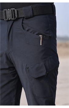 Modmen Softshell Yazlık Kumaş Pantolon Su Ve Rüzgar Geçirmez Taktik Pantolon Tactical Pantolon Siyah