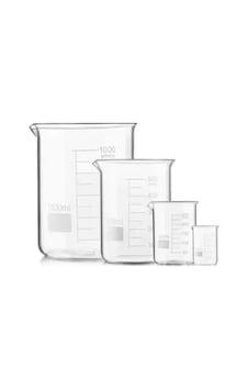 Cam Beher Ölçü Kabı 250 Ml Cam Beher Ölçü Kabı 250 Ml