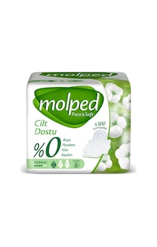 Mey İthalat Pure&soft Normal Ped 8 Adet Mey İthalat Pure&soft Normal Ped 8 Adet