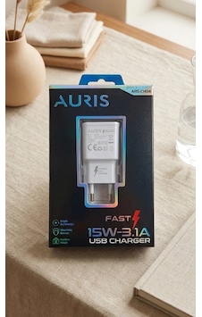 Auris Ch04 Usb Şarj Başlığı 15w- Hızlı 3.1a Auris Ch04 Usb Şarj Başlığı 15w- Hızlı 3.1a