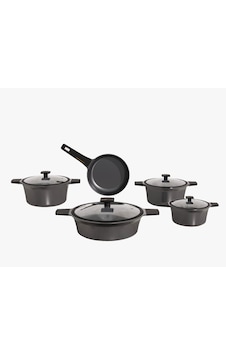 Pierre Cardin Inoxia Gri 9 Parça Tencere Seti Pierre Cardin Inoxia Gri 9 Parça Tencere Seti