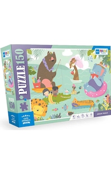 Blue Focus Cute Animals Sevimli Hayvanlar 150 Parça Puzzle Bf322 Blue Focus Cute Animals Sevimli Hayvanlar 150 Parça Puzzle Bf322