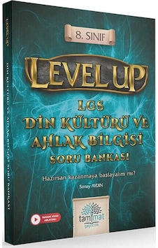 8.Sınıf LGS Din Kültürü ve Ahlak Bilgisi Level Up Soru Bankası- Tammat Yayıncılık 8.Sınıf LGS Din Kültürü ve Ahlak Bilgisi Level Up Soru Bankası- Tammat Yayıncılık