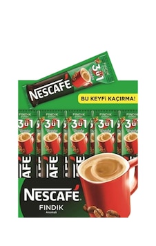 Nescafe 3in1 Fındıklı Kahve 48'li Nescafe 3in1 Fındıklı Kahve 48'li