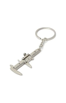 Spelt Mini Vernier Kumpas Cetvel Ölçer Anahtarlık 3 Cm Siyah Spelt Mini Vernier Kumpas Cetvel Ölçer Anahtarlık 3 Cm Siyah