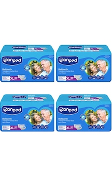 Canped Belbantlı Hasta Bezi Extra Büyük Boy Large 92 Adet Canped Belbantlı Hasta Bezi Extra Büyük Boy Large 92 Adet
