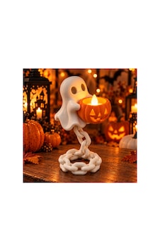 Halloween Cadılar Bayramı Özel Balkabağı Taşıyan Sevimli Hayalet Led Tea Light Gece Lambası Dekoratif Masa Lambası 20 Cm Beyaz Beyaz Halloween Cadılar Bayramı Özel Balkabağı Taşıyan Sevimli Hayalet Led Tea Light Gece Lambası Dekoratif Masa Lambası 20 Cm Beyaz Beyaz