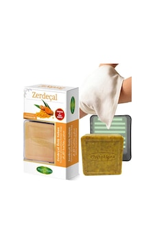 Phytoflora Zerdeçal Özlü Katı Sabun 125 G + Kese + Sabunluk