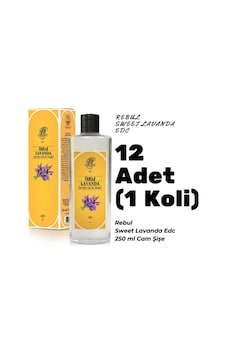 Rebul 80 Derece Lavanda Kolonyası Cam Şişe 12 x 250 ML Rebul 80 Derece Lavanda Kolonyası Cam Şişe 12 x 250 ML