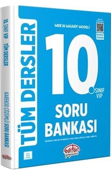 10. Sınıf Vıp Tüm Dersler Soru Bankası / Komisyon