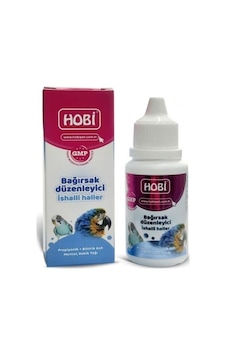 Hobi Bağırsak Düzenleyici 30ml Kafes Kuşları İçin Sindirim Desteği Hobi Bağırsak Düzenleyici 30ml Kafes Kuşları İçin Sindirim Desteği