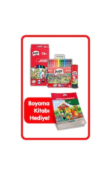 Pritt Boyama Kitabı Hediyeli Set Pritt Boyama Kitabı Hediyeli Set