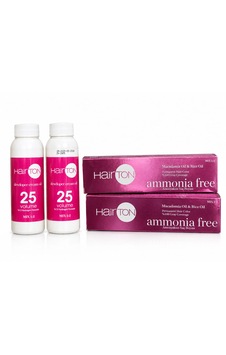 Hair Ton Amonyaksız Saç Boyası 7,31 Altın Küllü Kumral 50 Ml Oksidan 25 Vol 90 Ml 2li Hair Ton Amonyaksız Saç Boyası 7,31 Altın Küllü Kumral 50 Ml Oksidan 25 Vol 90 Ml 2li
