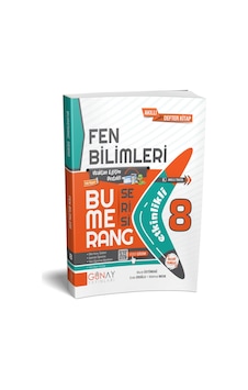 Günay Yayınları Güncel 8. Sınıf Fen Bilimleri Bumerang Etkinlikli Kitap Konu Anlatımlı Soru Bankası Günay Yayınları Güncel 8. Sınıf Fen Bilimleri Bumerang Etkinlikli Kitap Konu Anlatımlı Soru Bankası