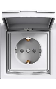 Schneider Electric Eph3100321 Asfora Beyaz Kapaklı Yan Schneider Electric Eph3100321 Asfora Beyaz Kapaklı Yan