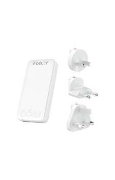 Celly Universal 65w Eu/uk/aus/us Duvar Şarjı Celly Universal 65w Eu/uk/aus/us Duvar Şarjı