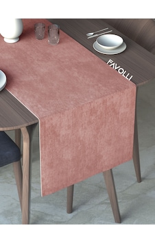 Açık Pembe Rengi Kadife Dokulu Runner Dream Series 40 X 140 Açık Pembe Açık Pembe Rengi Kadife Dokulu Runner Dream Series 40 X 140 Açık Pembe