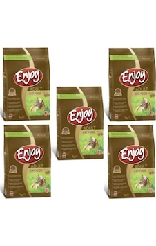 Enjoy Tavuk Etli Yetişkin Kedi Maması 5 x 1 KG Enjoy Tavuk Etli Yetişkin Kedi Maması 5 x 1 KG