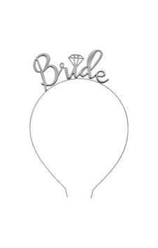 Benim Marifetlerim Gümüş Pırlantalı Bride Metal Taç Benim Marifetlerim Gümüş Pırlantalı Bride Metal Taç