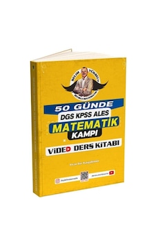 50 Günde Dgs Kpss Ales Matematik Kampı Video Ders Kitabı Bıyıklı Matematik 50 Günde Dgs Kpss Ales Matematik Kampı Video Ders Kitabı Bıyıklı Matematik