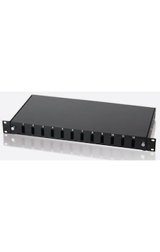 Uranıum Ppr12pscdx 12 Port F/o Sc Dx Ral9005 Patch Panel 10f-sb1u12pscdx-rea
