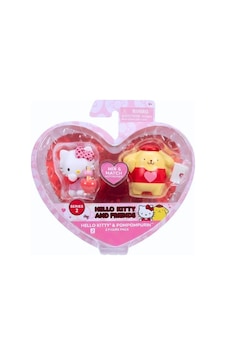 Hello Kitty Ve Arkadaşları Hello Kitty İle Pompompurin 2 Li Figür Paketi Hello Kitty Ve Arkadaşları Hello Kitty İle Pompompurin 2 Li Figür Paketi