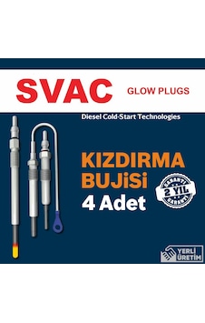 Fiat Linea 1.3 Multijet Svac Kızdırma Bujisi 2007-2017 4 Adet Fiat Linea 1.3 Multijet Svac Kızdırma Bujisi 2007-2017 4 Adet