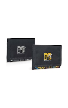Coral High Mtv Cırtlı Siyah Para Çantası Siyah