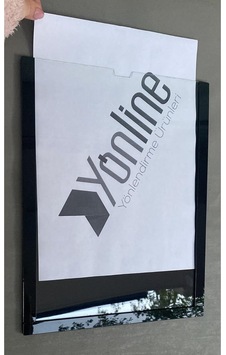 Yönline Yönlendirme A4 Duvar Tipi Pleksi Föylük Genel Yönline Yönlendirme A4 Duvar Tipi Pleksi Föylük Genel