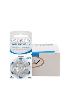 Rayovac 675 Numara Implant İşitme Cihazı Pili 6 x 10'lu Rayovac 675 Numara Implant İşitme Cihazı Pili 6 x 10'lu