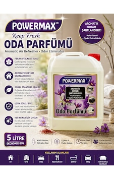 Powermax Aromatik Ortam Şartlandırıcı 5 L Oda Kokusu Ve Ortam Ferahlatıcı Pudra