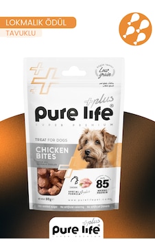 Purelife Plus Tavuklu Köpek Ödül Maması 80gr Purelife Plus Tavuklu Köpek Ödül Maması 80gr
