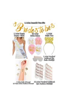 35 Parça Gold Bride To Be Seti Bekarlığa Veda Partisi Malzemeleri Kuşak Dövme Taç Balon Süsleri 35 Parça Gold Bride To Be Seti Bekarlığa Veda Partisi Malzemeleri Kuşak Dövme Taç Balon Süsleri