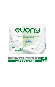 Evony Yatak Koruyucu Örtü 60x90 Cm 4x30 120 Adet Evony Yatak Koruyucu Örtü 60x90 Cm 4x30 120 Adet