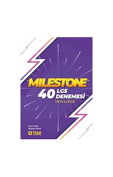 Mılestone - 40 Adet Yeni Nesil Lgs Deneme Sınavı