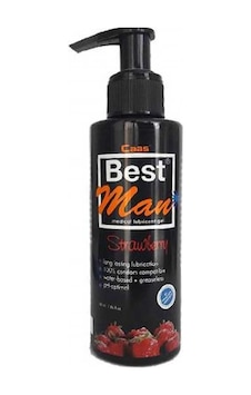 Best Man 150ml. Büyük Boy Çilekli Lubricant Jel - C-1537s Best Man 150ml. Büyük Boy Çilekli Lubricant Jel - C-1537s