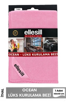Pembe Ocean Lüks Kurulama Bezi 40x40 Cm 1 Adet - Mutfak, Araç, Banyo, Wc, Bardak, Tabak Kurulama Bez